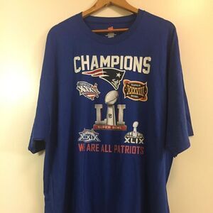 Patriots Champions T-shirt-  size 3X